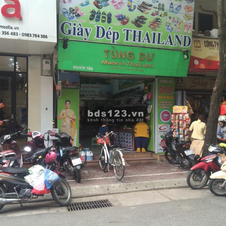 Bán nhà lô góc mặt phố Nghĩa Tân dtsd 59m2 mt 5m giá 19,5 tỷ lhcc 0912442669