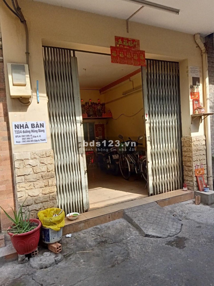 Bán nhà diện tích sử dụng 77.2m2 đường Hồng Bàng, Phường 6, Quận 6, TPHCM