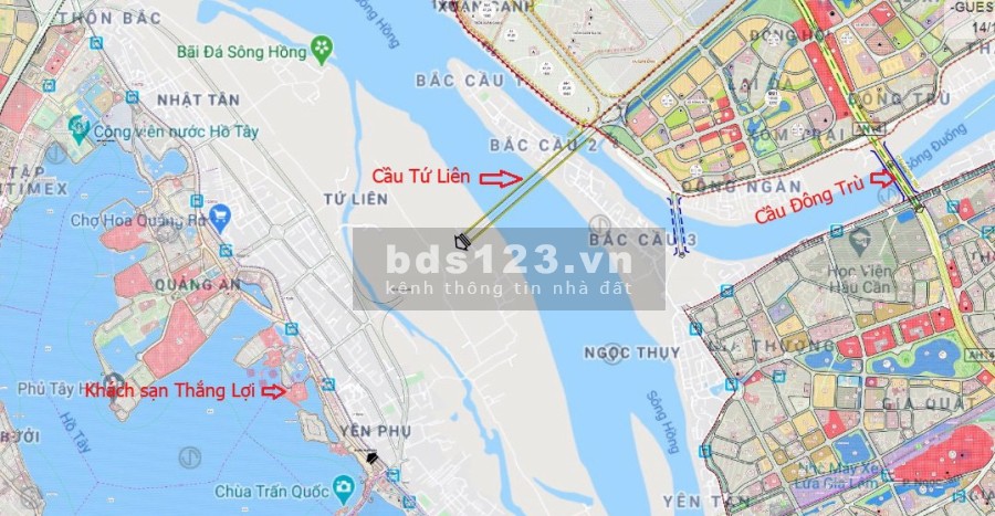 Chính chủ mảnh đất vàng cạnh Hồ Tây, đầu tư tốt, hoặc xây biệt thự vườn, mặt tiền 8.3m, giá 16.5 tỷ