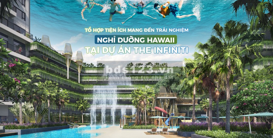Bán căn 2PN The Infinity Quận 7 giá gốc CĐT, view hồ bơi,giao hoàn thiện. TT chỉ 45% đến khi nhà