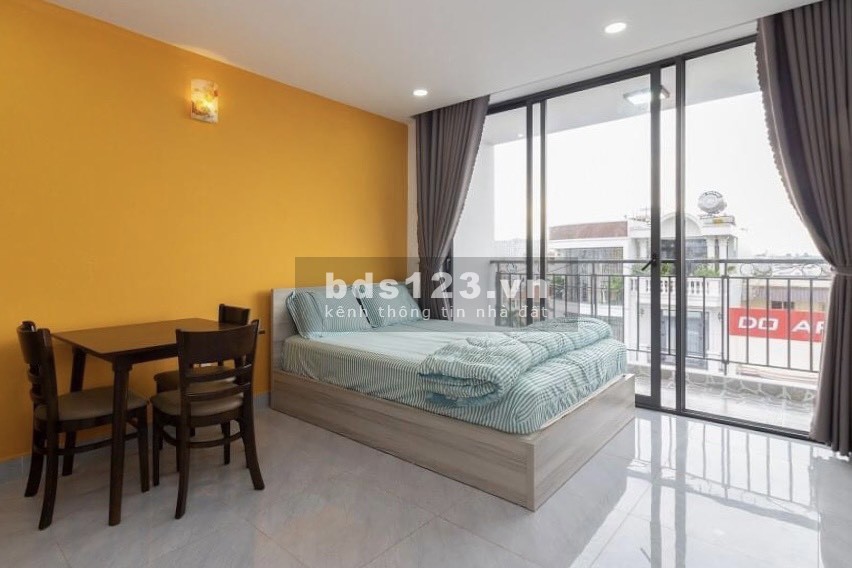 Khai Trương Căn Hộ Nằm Mặt Tiền Lớn Nguyễn Văn Đậu Full Nội Thất giá bán 6.5 triệu/tháng