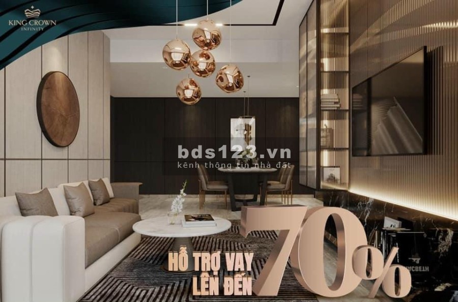 Nhận booking căn hộ King Crown Infinity Quận Thủ Đức, hỗ trợ lãi suất và ân hạn gốc 24 tháng
