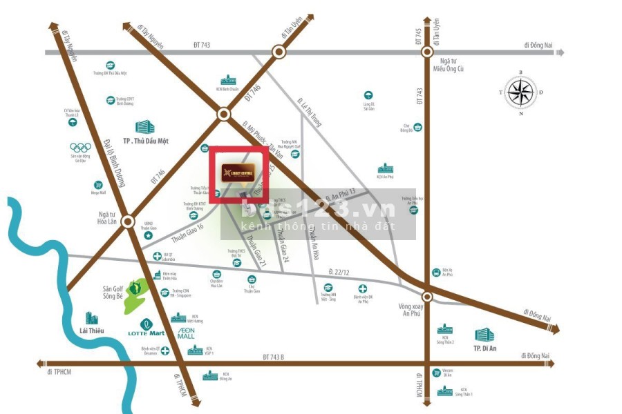 Sở hữu căn hộ Legacy Central ngay trung tâm tp Thuận An chỉ từ 160