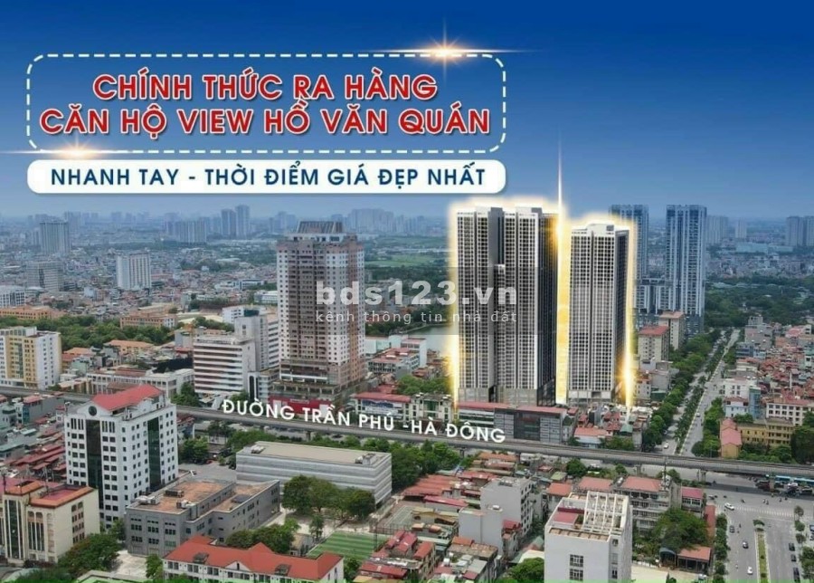Mở bán đợt 1 căn hộ chung cư 3 ngủ giá 3 tỷ View hồ Văn Quán liên hệ 0379130508