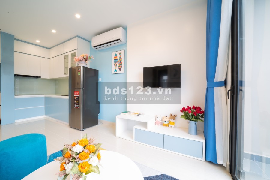 Cho thuê căn hộ 2pn+1 full nội thất mới, đẹp tại Vinhomes Smart City Tây Mỗ