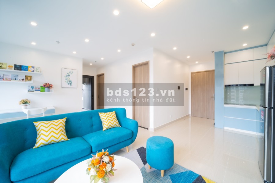 Cho thuê căn hộ 2pn+1 full nội thất mới, đẹp tại Vinhomes Smart City Tây Mỗ