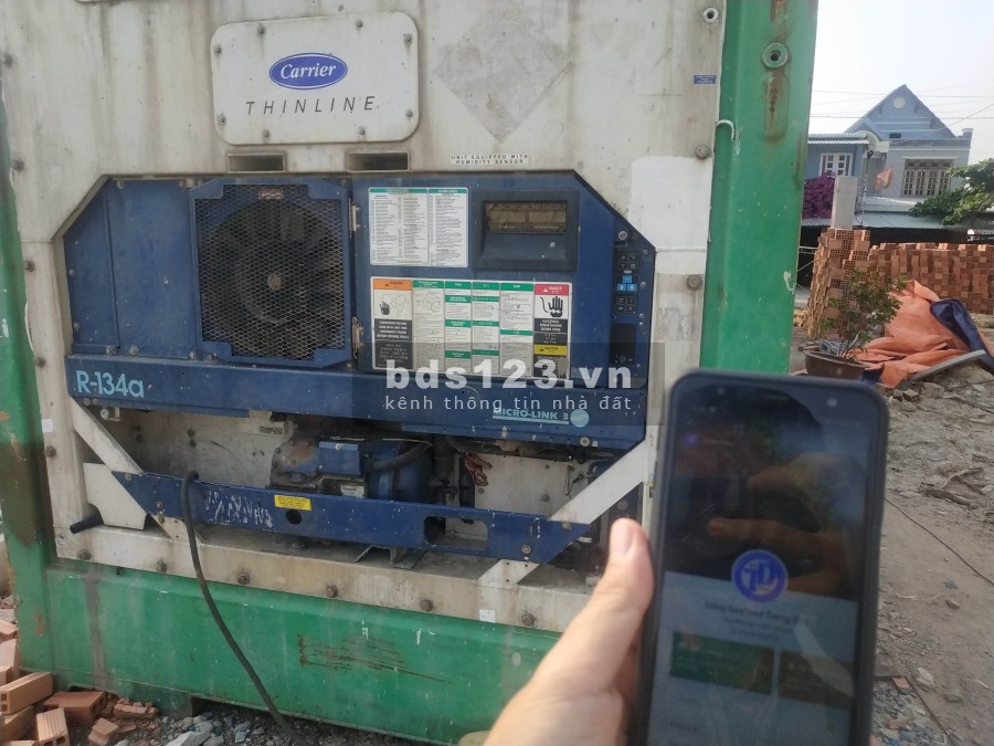 Cho thuê Cont 40 feet trong kho lạnh, khu dân cư Vĩnh Phú 2, giá tốt, vị trí đẹp