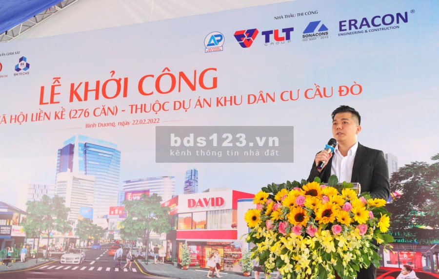 Nhà ở xã hội Richhome 3 ngay cầu Đò thị xã Bến Cát - Bình Dương. Giá từ 1,5 tỷ/căn 70m2