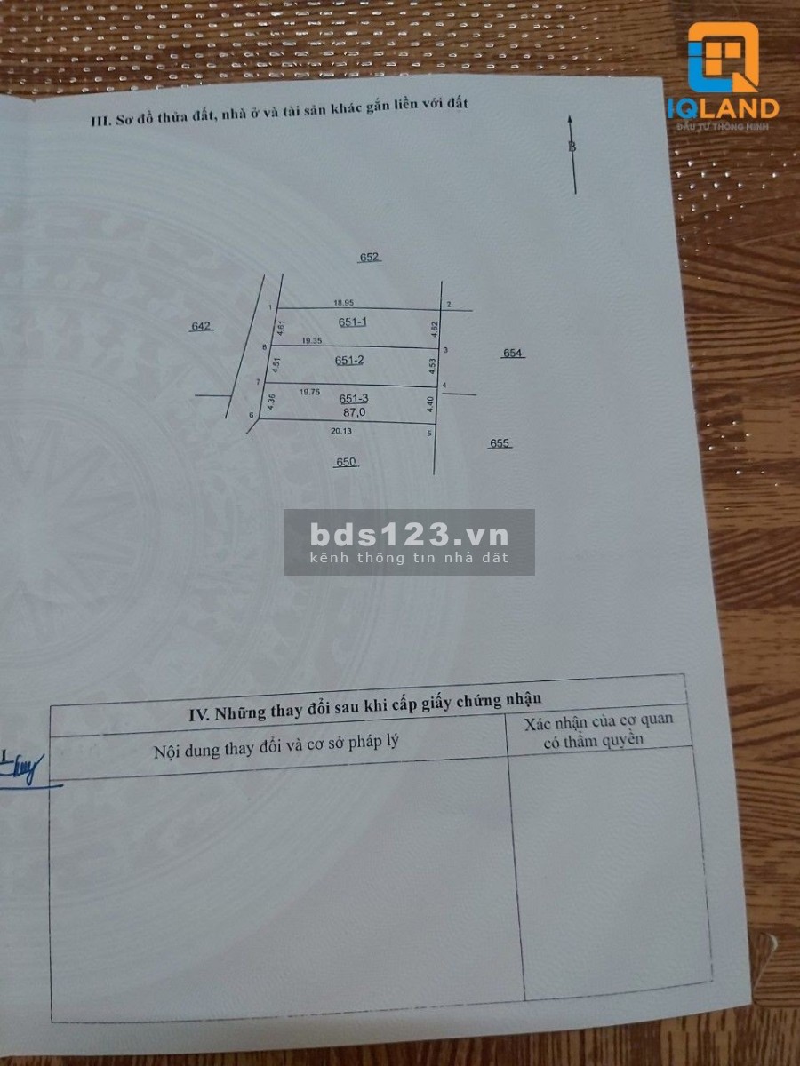 Gia đình muốn bán gấp đất 87m2 gần Nhà Văn Hoá Thái Phù Mai Đình Sóc Sơn.