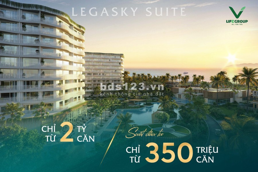 Chỉ với 350 triệu, sở hữu ngay căn hộ view biển 5 sao full nội thất bàn giao ngay