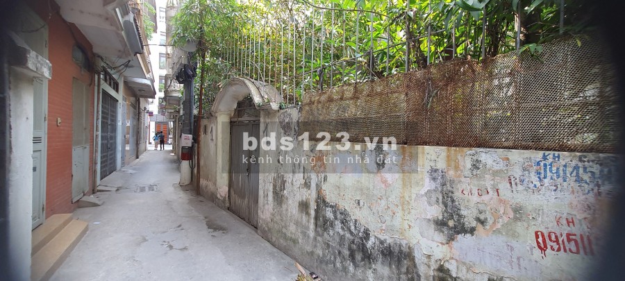 Bán đất tặng nhà 2 tầng dt 91.4m2, giá 8.45 tỷ, Lương Khánh Hoàng Mai, trung tâm Hà Nội