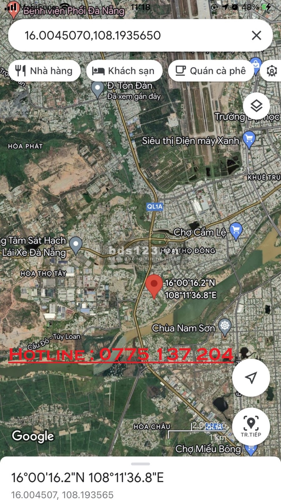 BÁN ĐẤT HÒA THỌ ĐÔNG, CẨM LỆ, ĐÀ NẴNG