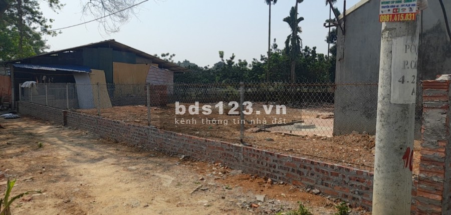 Cần bán diện tích 610m2, Phú Cát Quốc Oai, Hà Nội, liên hệ 0981039727 tiện đầu tư sinh lời