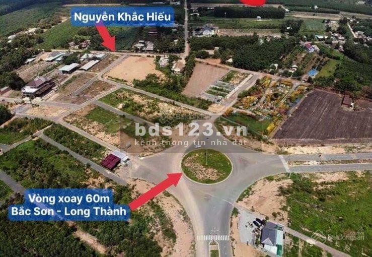 Bán Đất chính chủ mặt tiền, thổ cư An Viễn, đường Bắc Sơn Long Thành giá chỉ 4.1 tỷ