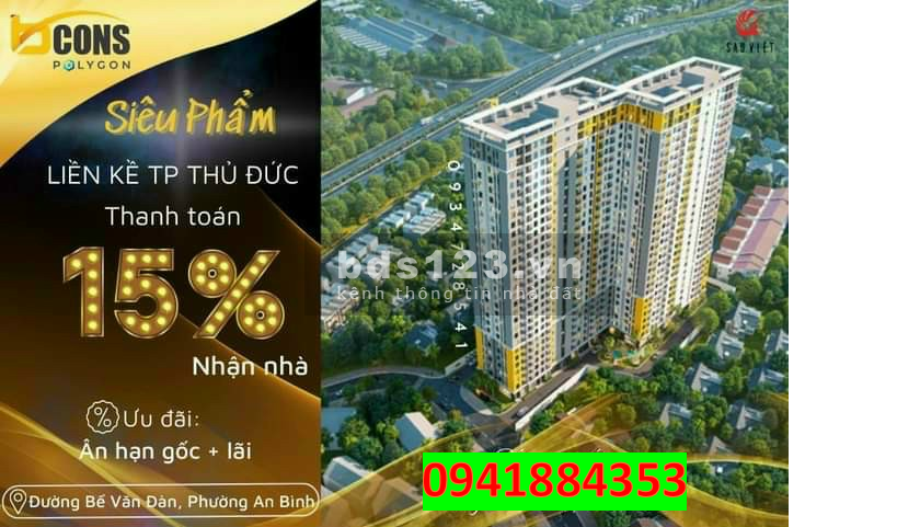 Căn hộ Bcons Polygon pháp lý minh bạch thanh toán linh hoạt, chiếc khấu cao