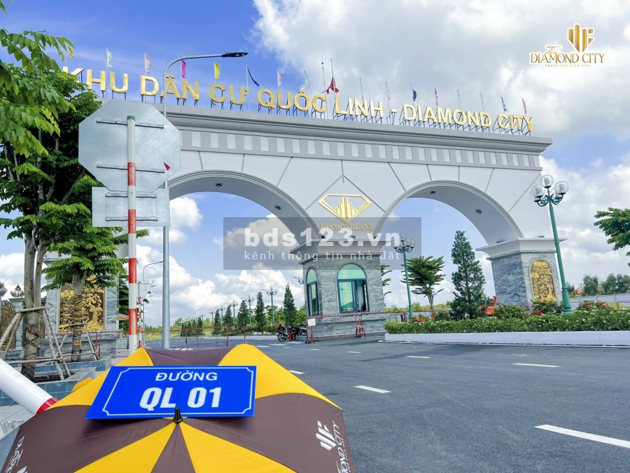 Đất dự án giá rẻ- Dự án Diamond City, Đức Hòa Long An liên hệ 0974041890 giá 2 tỷ