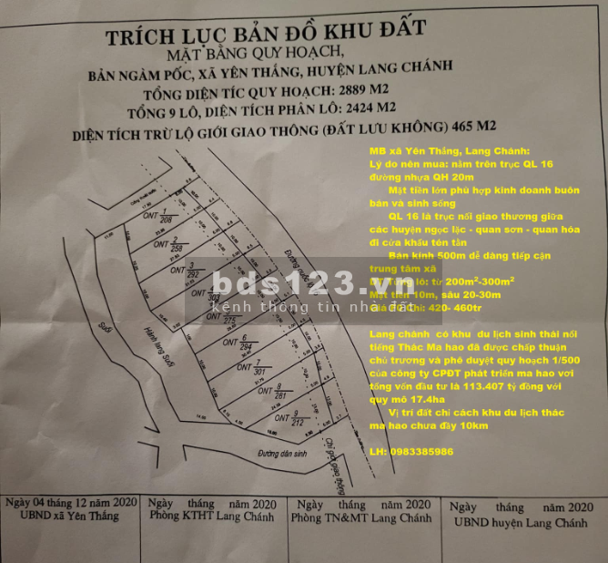 Em cần ra đi nhanh 5 lô đất liền kề huyện Lang Chánh, giá yêu thương, lh 0983.385.986