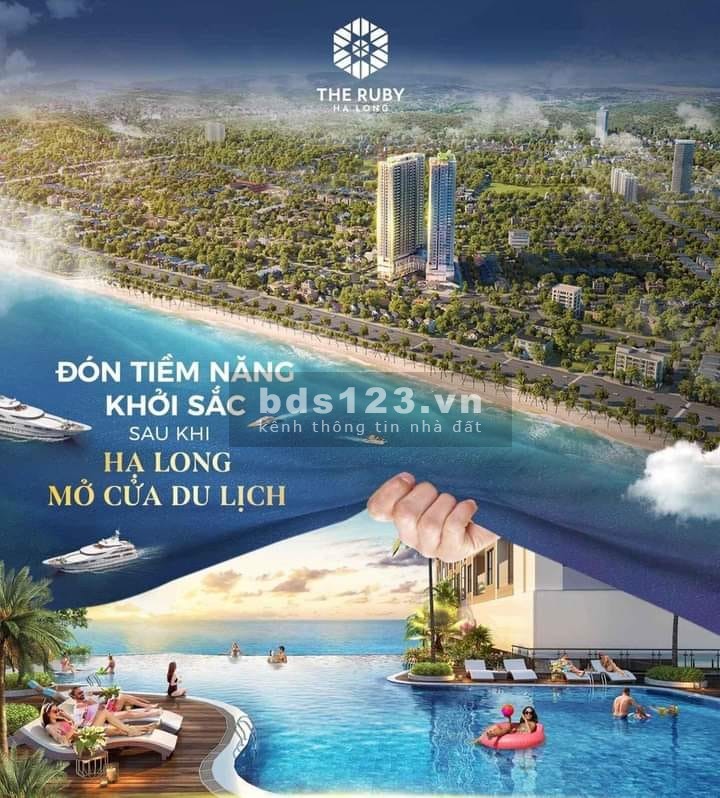 Bán căn hộ chung cư cao cấp The Ruby Hạ Long, sở hữu tiềm năng sinh lời cao, giá tốt