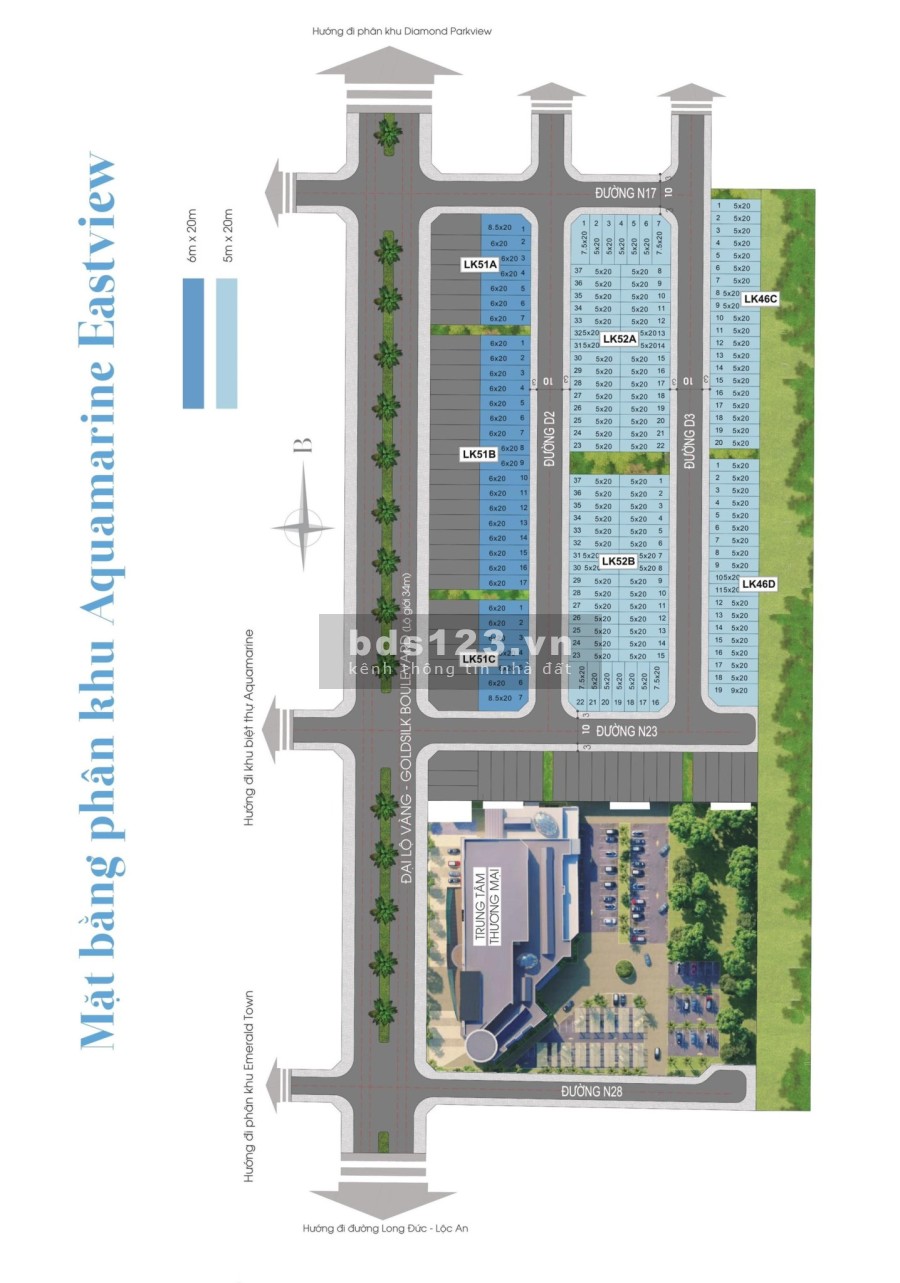 Cần bán lô đất Siêu Vip tại dự án Khu Đô Thị Gem sky World gần sân bay quốc tế Long Thành