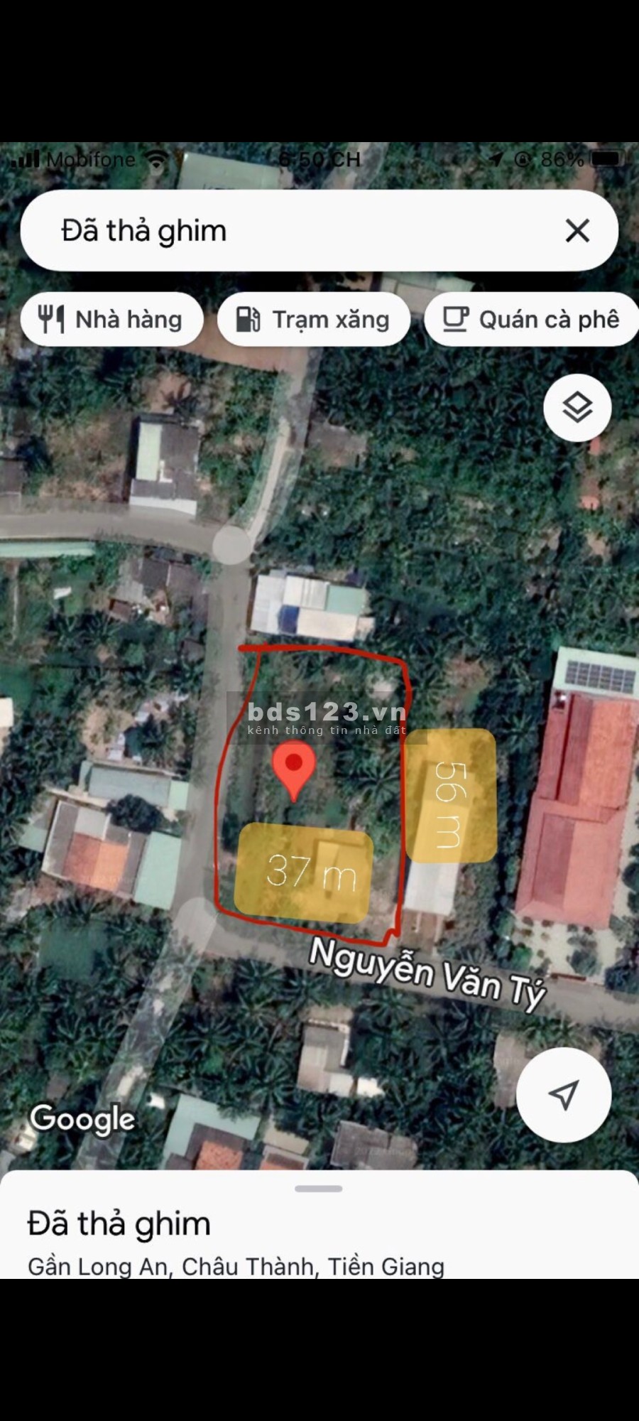 Chính chủ bán đất thổ cư, hai mặt tiền gần chợ, trường học, tiện ích đầy đủ, giá tốt