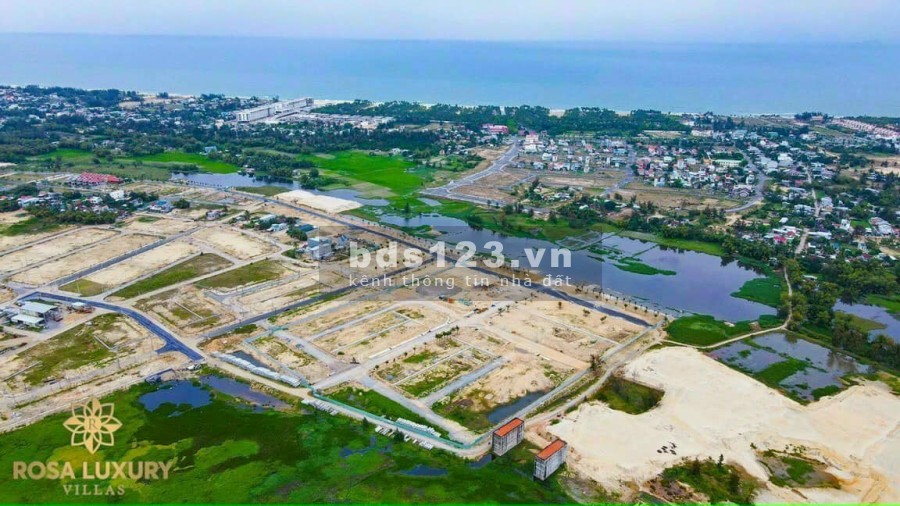 Bán độc quyền dự án đất nền biệt thự nghỉ dưỡng Rosa Luxury Villas trực diện sông Cổ Cò