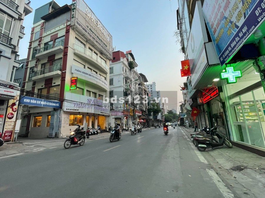 Bán nhà mặt phố Giảng võ, lô góc, diện tích sử dụng 52m2, giá bán chỉ 13.5 tỷ