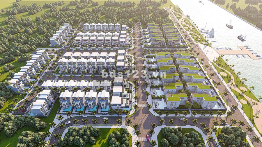 Bán độc quyền dự án đất nền biệt thự nghỉ dưỡng Rosa Luxury Villas trực diện sông Cổ Cò