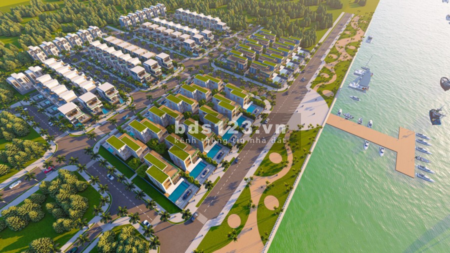 Bán độc quyền dự án đất nền biệt thự nghỉ dưỡng Rosa Luxury Villas trực diện sông Cổ Cò