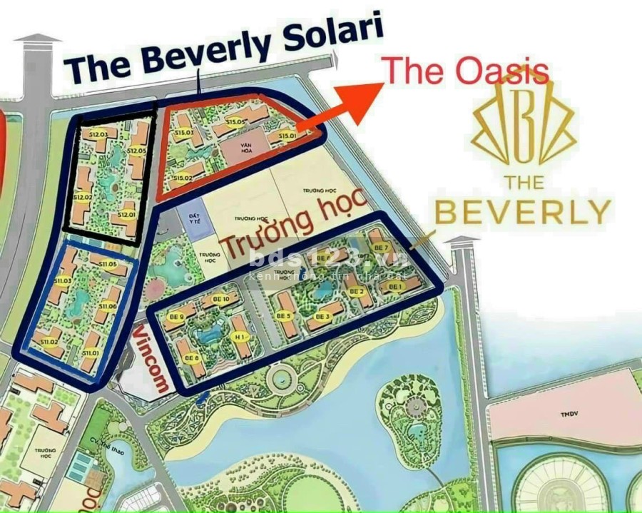 Mỡ bán phân Khu Beverly Solari đẹp nhất Dự án Và rẻ nhất cùng chính sách Ưu Việt Chưa Từng Có