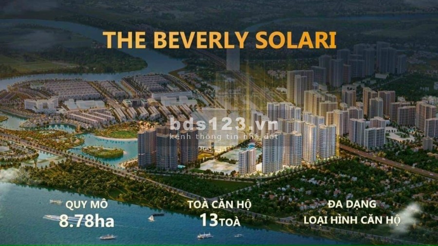 Mỡ bán phân Khu Beverly Solari đẹp nhất Dự án Và rẻ nhất cùng chính sách Ưu Việt Chưa Từng Có