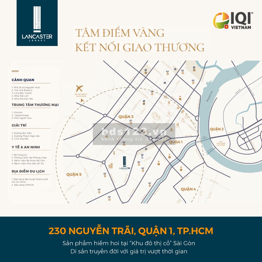 Căn hộ Hạng Sang 3-4PN Cách Chợ Bến thành 2km - View trọn Tháp Bitexco