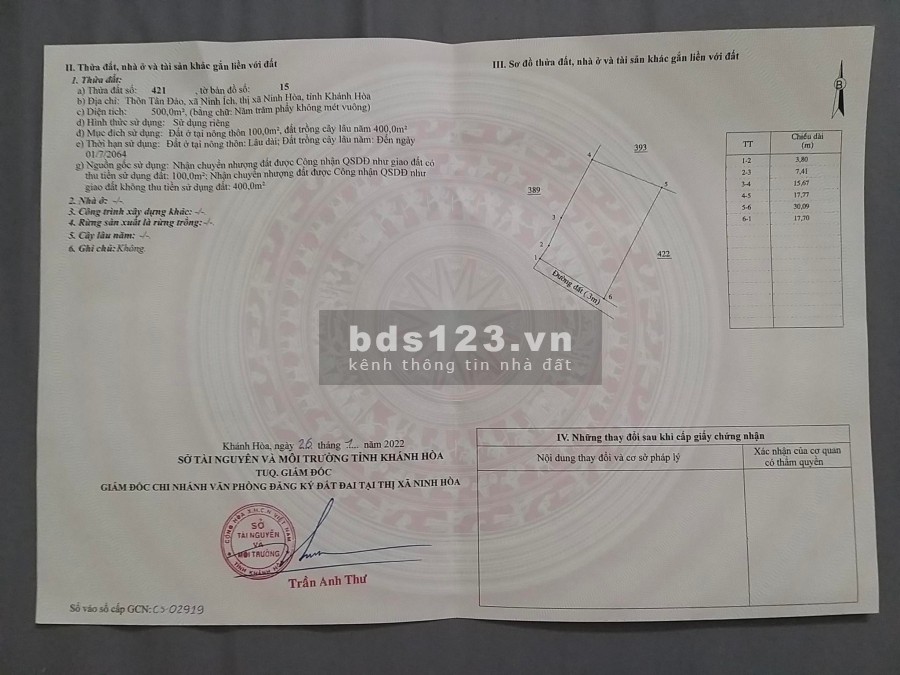 Bán đất Ninh Ích giá siêu rẻ đầu tư - bán gấp, thế đất đẹp vuông vức đất nở hậu