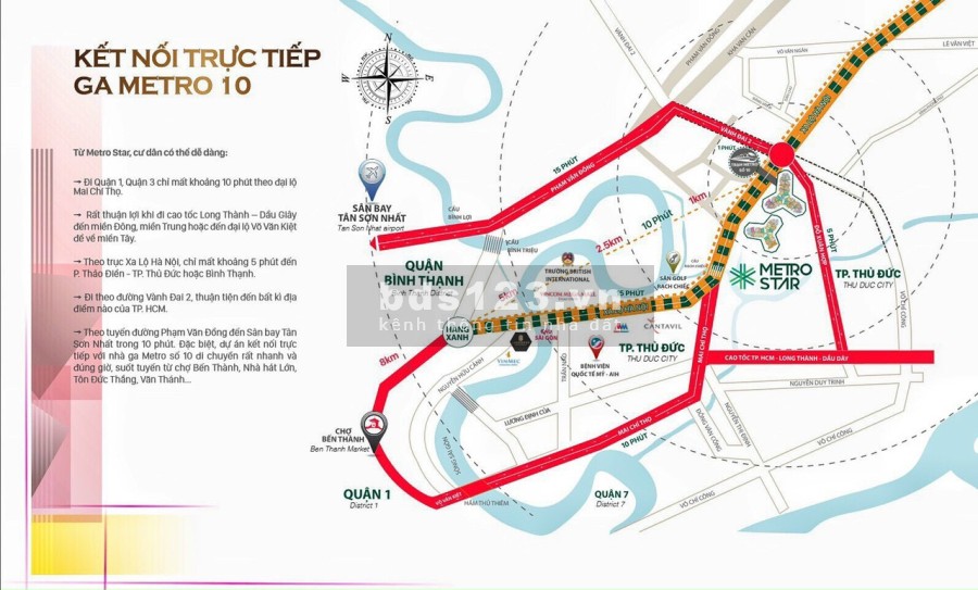 Cần bán căn hộ Metro Star kết nối trọn tinh hoa Singapore, căn hộ cao cấp Luxury