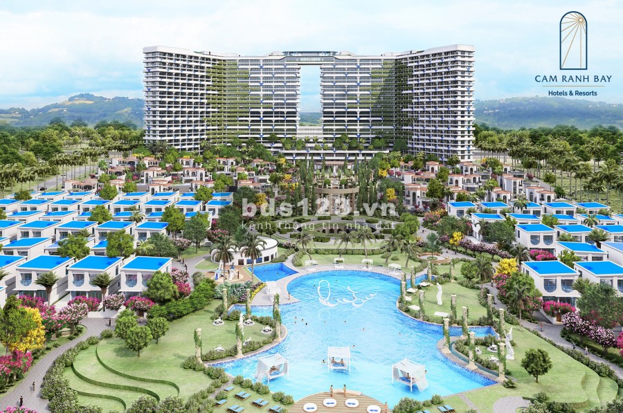 Bán biệt thự view hướng biển bãi dài vịnh Cam Ranh 228m2,3PN