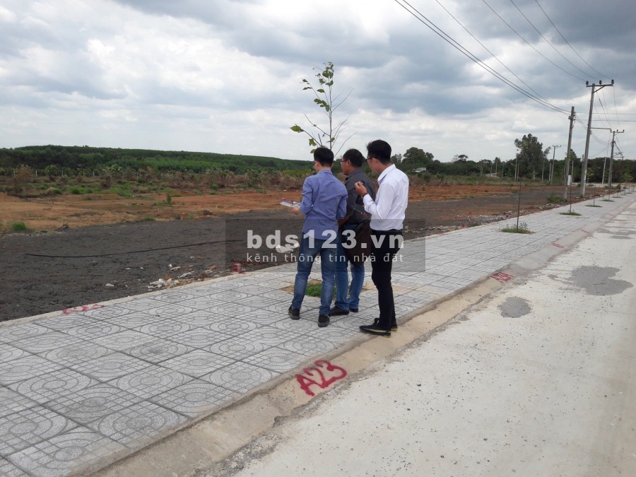 Đất sổ hồng diện tích sử dụng 129m2( 5x25.84), thị xã Phú Mỹ hỗ trợ vay ngân hàng