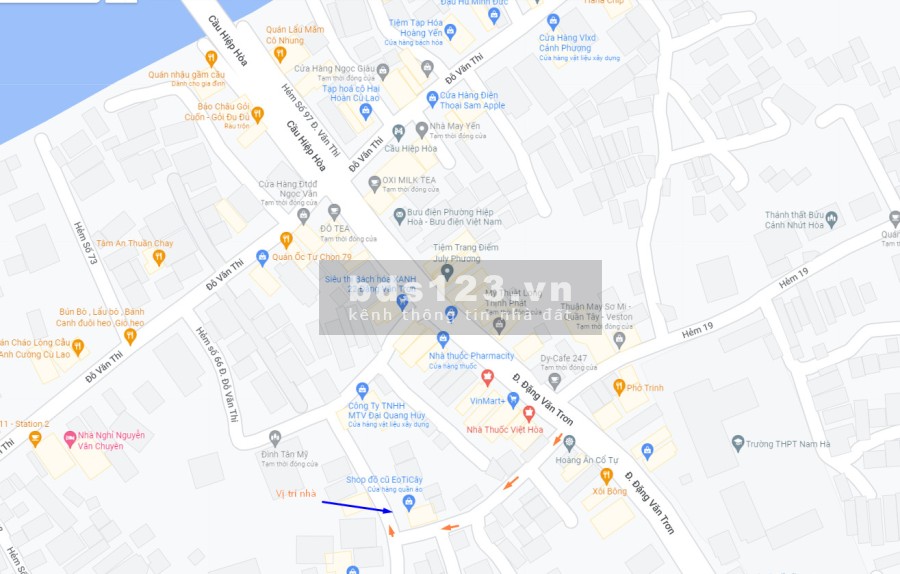 Bán nhà 1 trệt 1 lầu phường Hiệp Hoà thành phố Biên Hòa, Đồng Nai liên hệ 0886091138