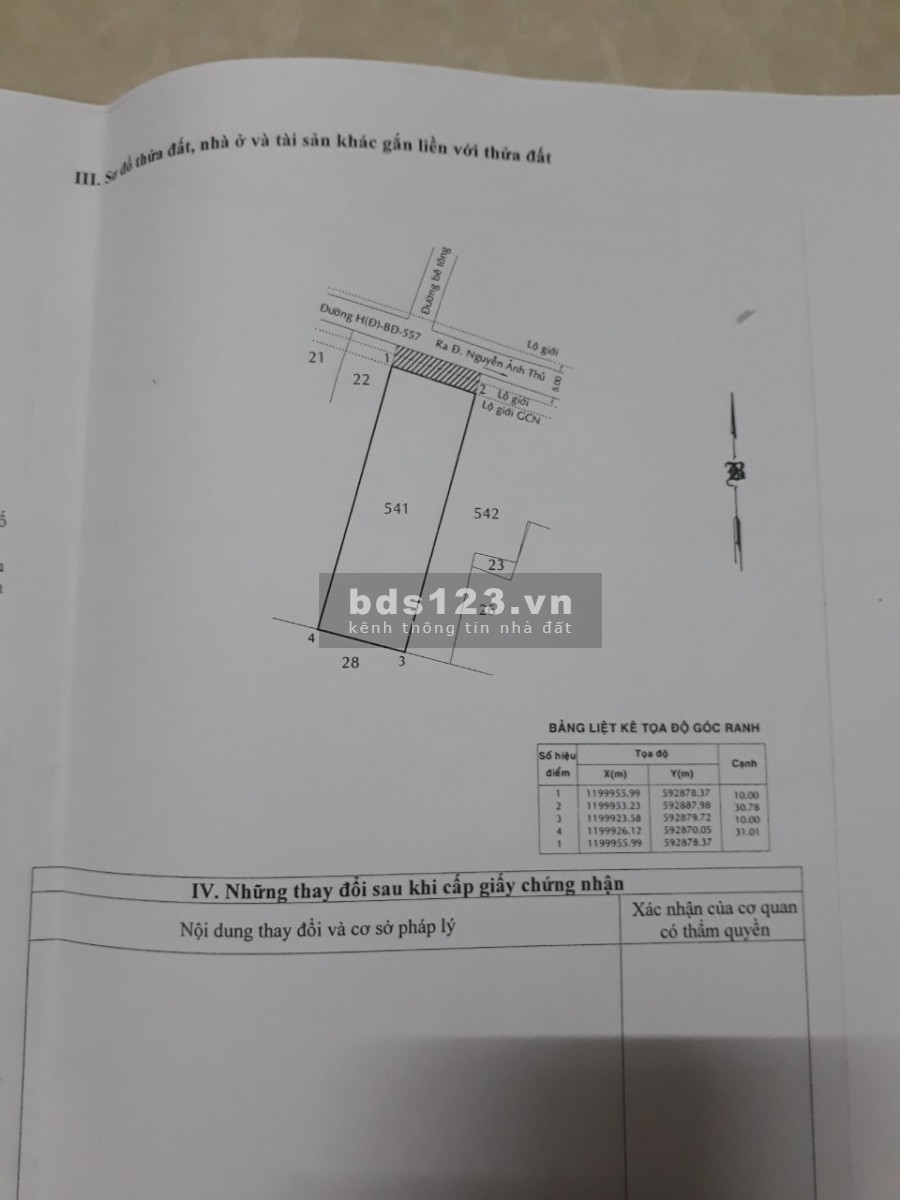 Bán đất chính chủ xã Bà Điểm, Hóc Môn làm việc trực tiếp chính chủ, liên hệ 0766317077