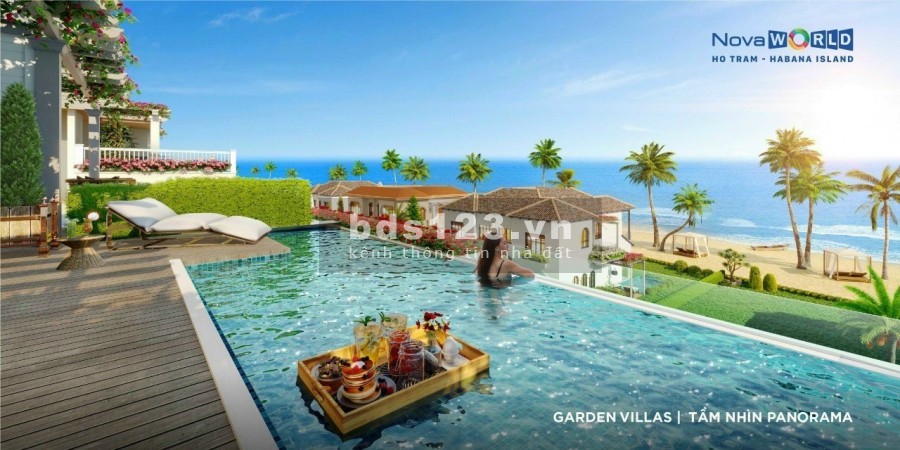 Biệt thự đồi Novaworld Hồ Tràm tựa sơn hướng thuỷ, địa thế cao sang, giá tốt đầu tư