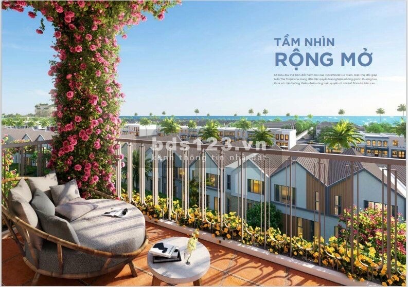 Biệt thự đồi Novaworld Hồ Tràm tựa sơn hướng thuỷ, địa thế cao sang, giá tốt đầu tư