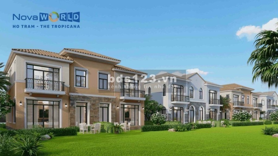 Biệt thự đồi Novaworld Hồ Tràm tựa sơn hướng thuỷ, địa thế cao sang, giá tốt đầu tư