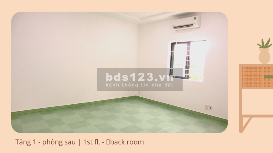 Nhà chính chủ 4PN 2PT diện tích 100m2 + sân 30m2 hẻm rộng yên tĩnh giá tốt thị trường