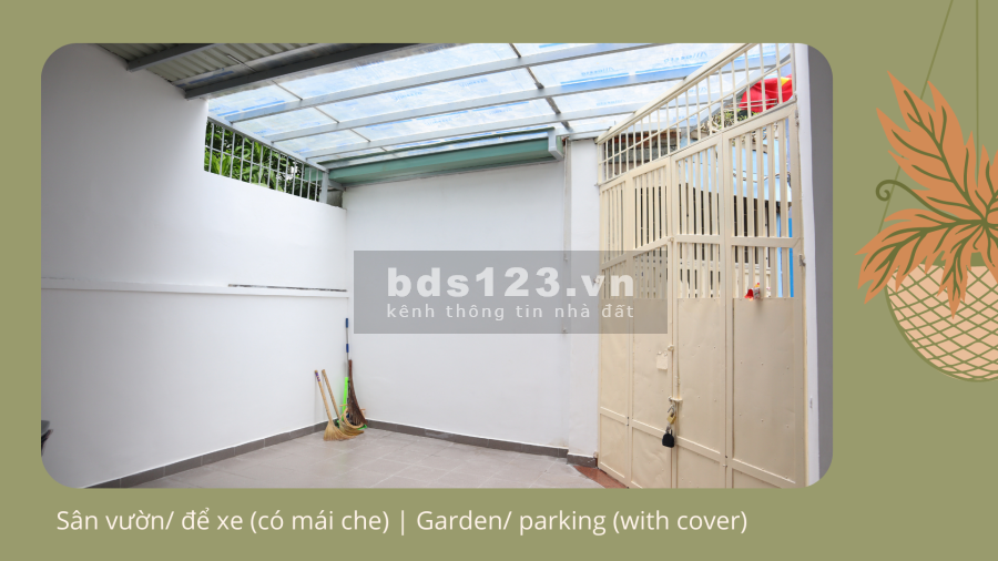 Nhà chính chủ 4PN 2PT diện tích 100m2 + sân 30m2 hẻm rộng yên tĩnh giá tốt thị trường