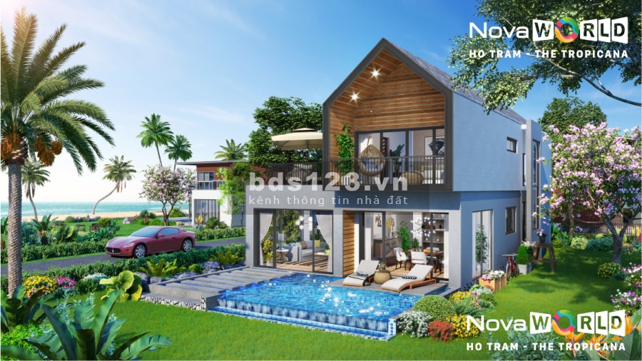 Biệt thự ven biển Novaworld Hồ Tràm giá tốt đầu tư sinh lời, pháp lý chính chủ