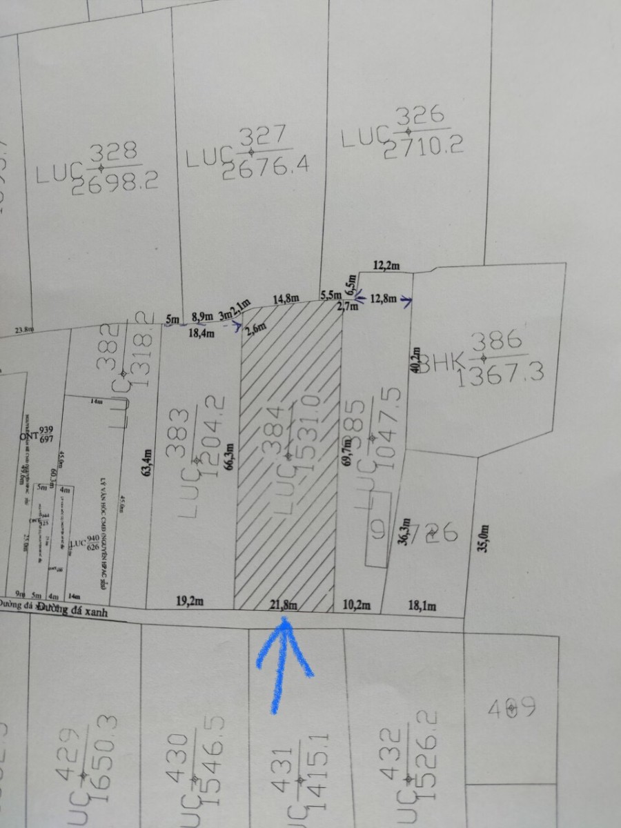 Cần ra đi gấp miếng đất nền ở Đức Hòa Long An diện tích 1531m2 giá cực mềm