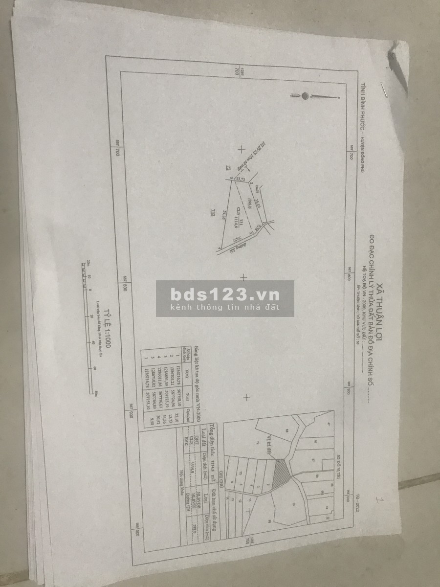 Đất Cây công nghiệp lâu nam tại Đồng Phú ngân hàng hỗ trợ vay, liên hệ 0961230429