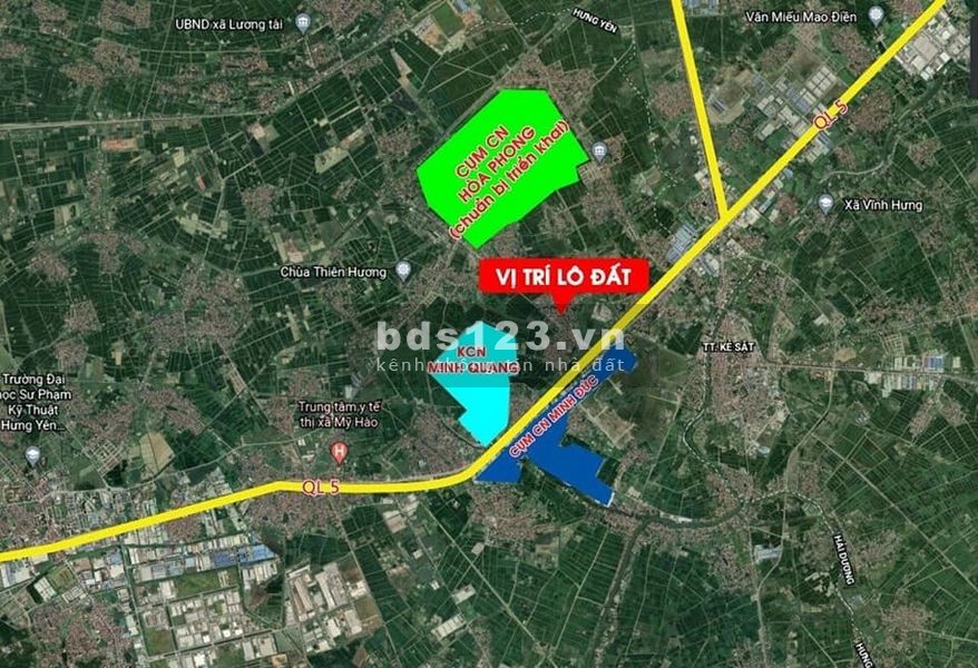 Bán đất thổ cư TDP Vân An, Minh Đức, khu vực dân cư sinh sống đông đúc