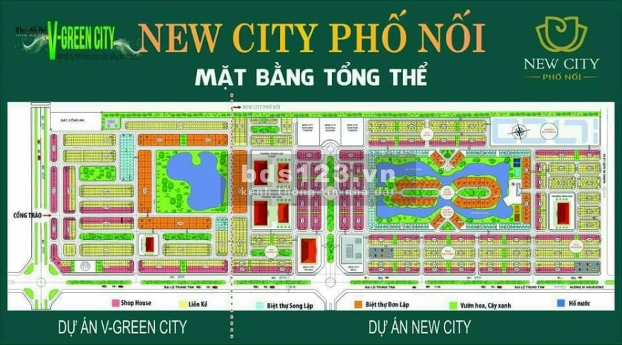 Khu đô thị New City Phố Nối giá chỉ từ hơn 13 triệu/m2 Lh 0799863888 đang chờ sổ