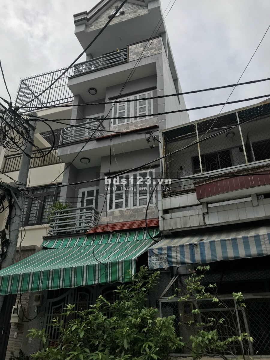 Nhà cho thuê nguyên căn diện tích 4mx20m 4 lầu gồm trệt, mới, tiện kinh doanh