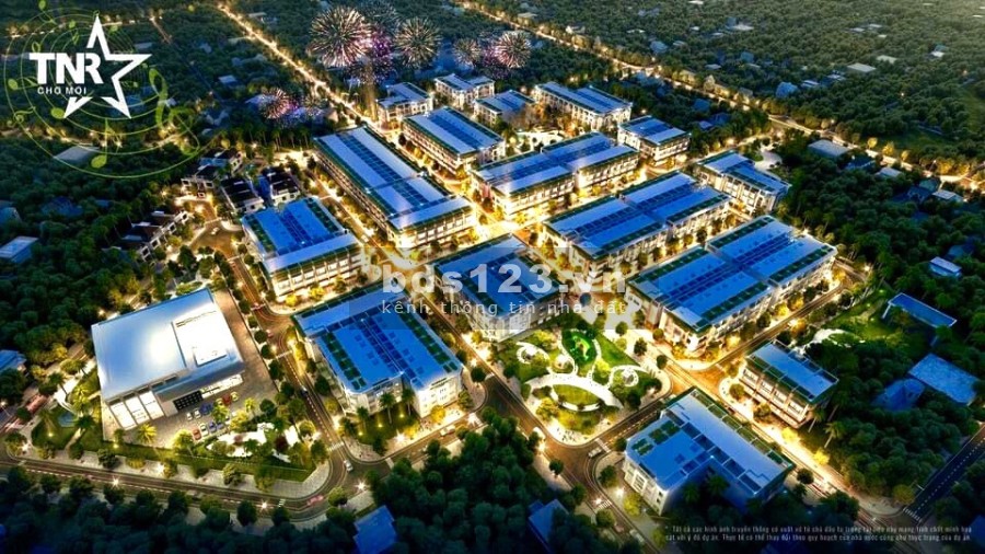TNR Stars chợ mới nền trục chính 100m2 hỗ trợ vay 70%, thanh toán linh hoạt