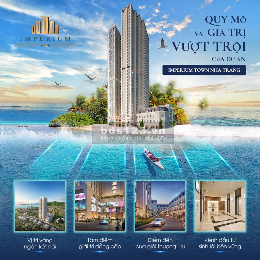 Mở bán căn hộ biển Nha Trang - Sổ hồng sở hữu lâu dài giá chỉ từ 1,5 tỷ